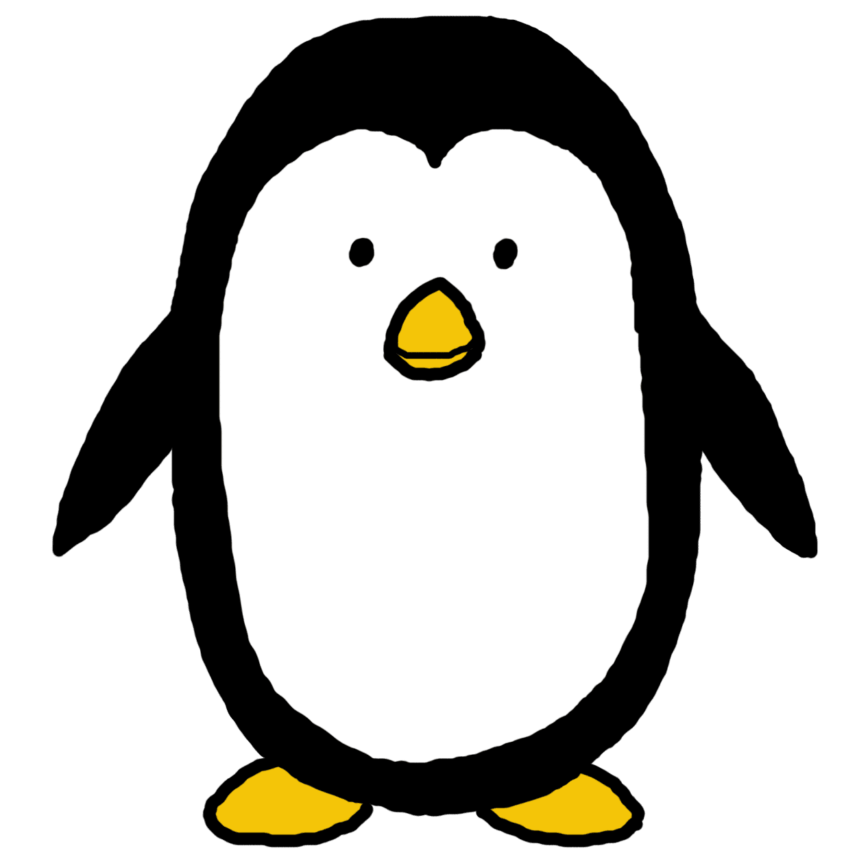 Winter penguin clipart cartoons panda images cartoon penguins