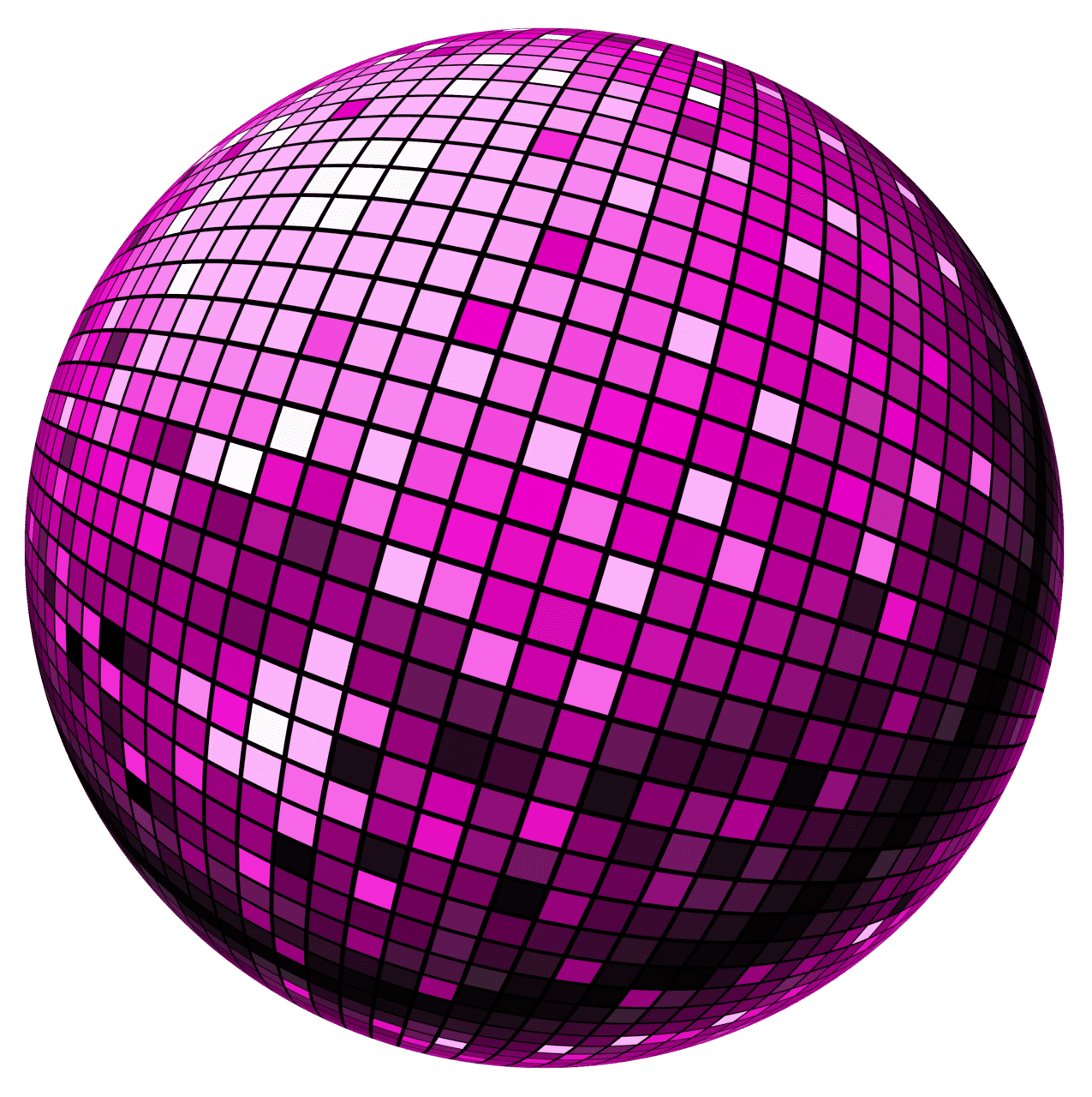 Disco ball vector clipart