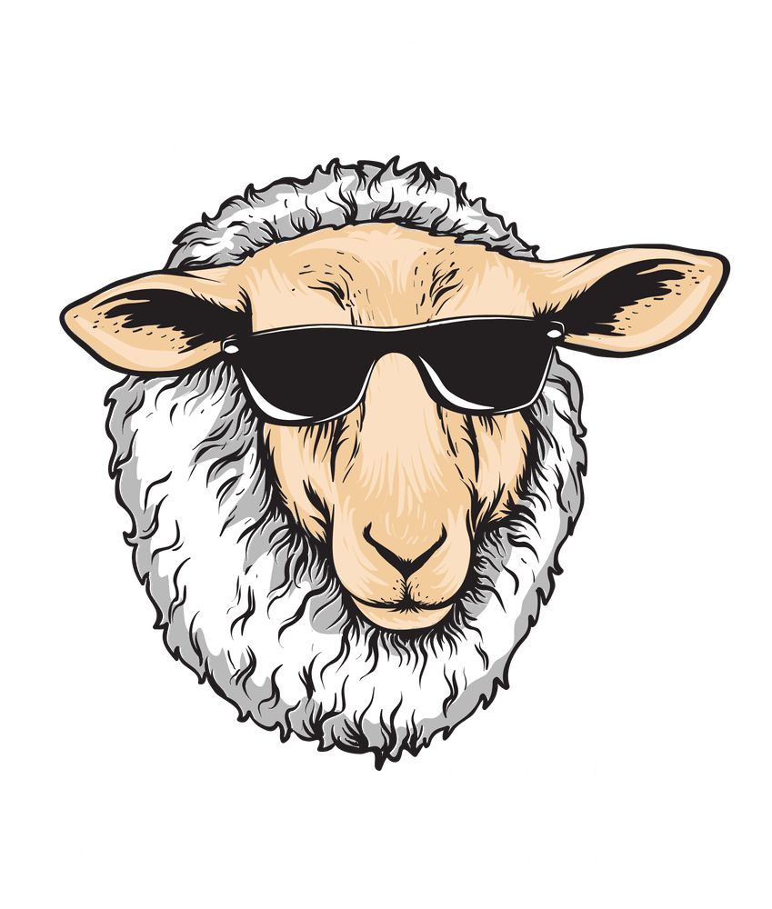 Sheep boxy classic ringer shirts tees society clipart photo