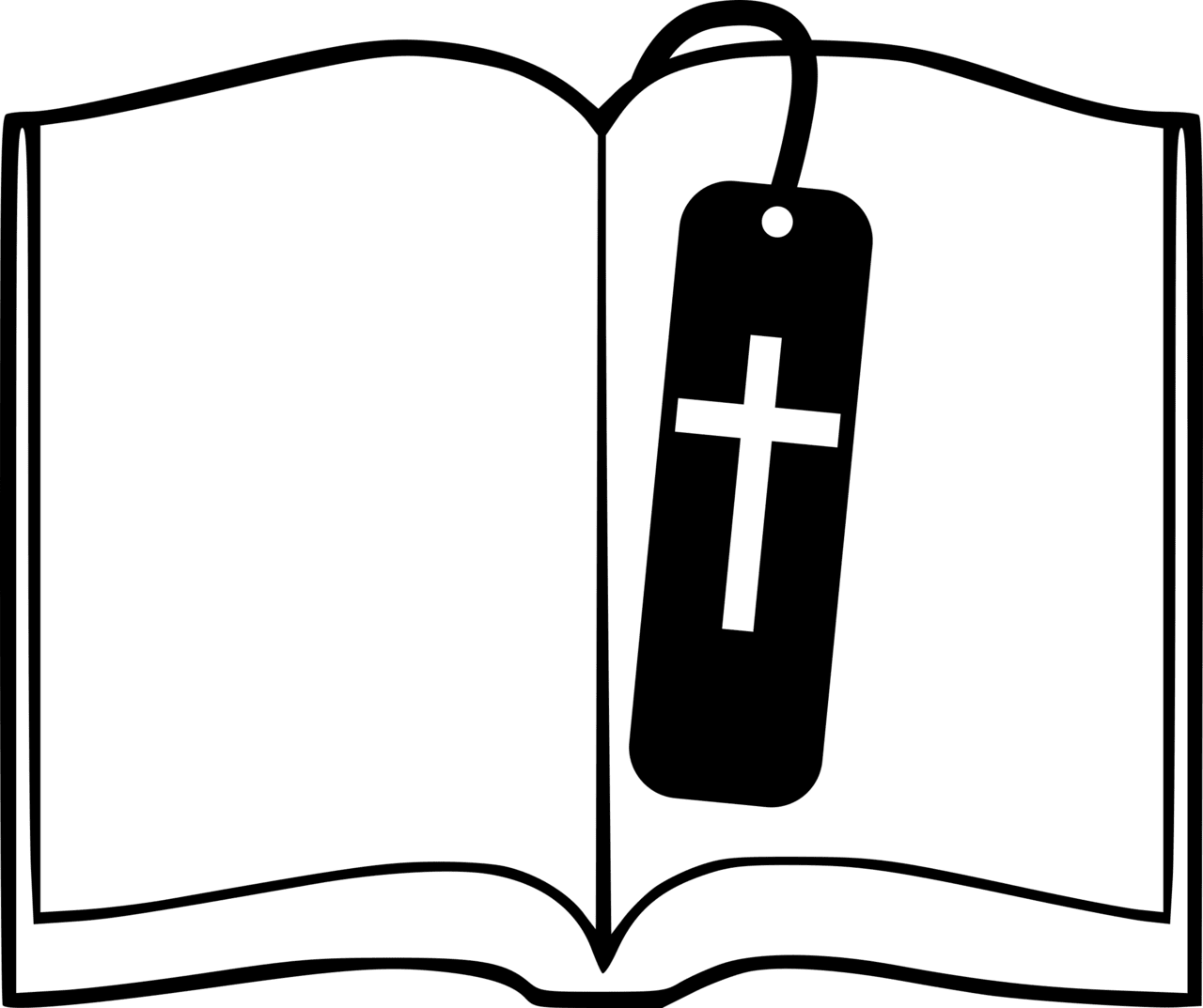 Bible pin page clipart photo