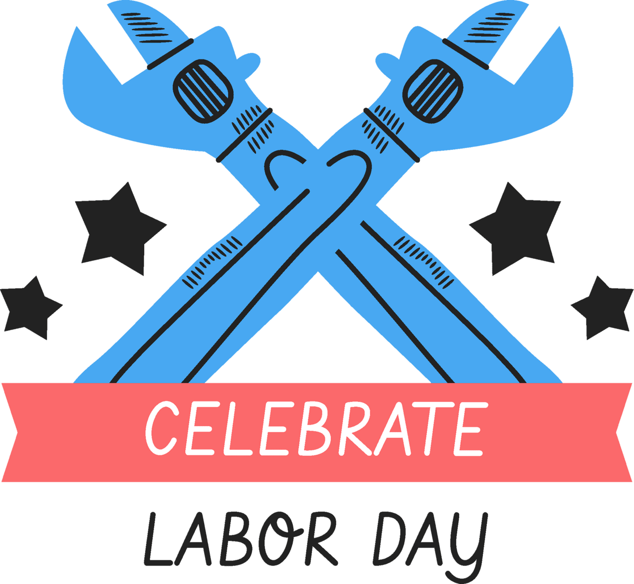 Labor day clipart image 2