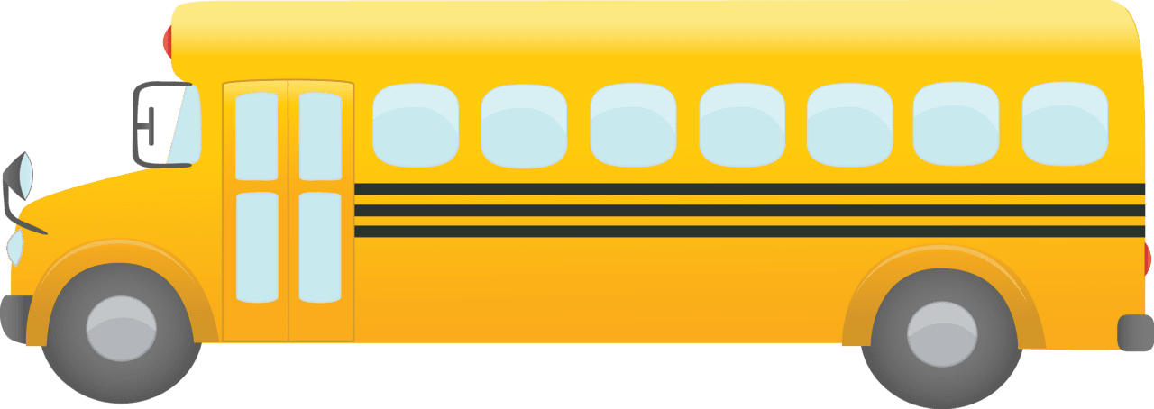 School bus clipart background 2