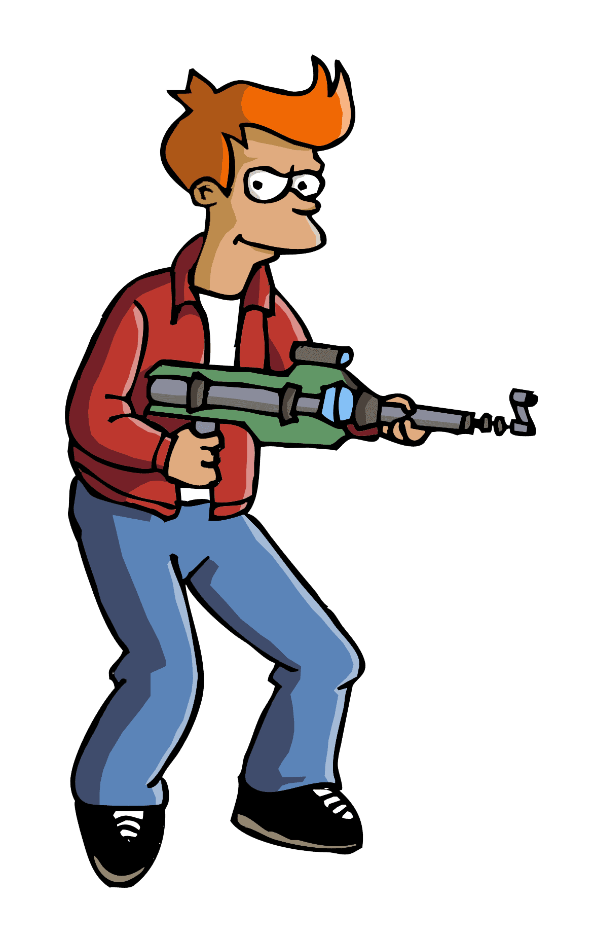 Futurama fry gun clipart image