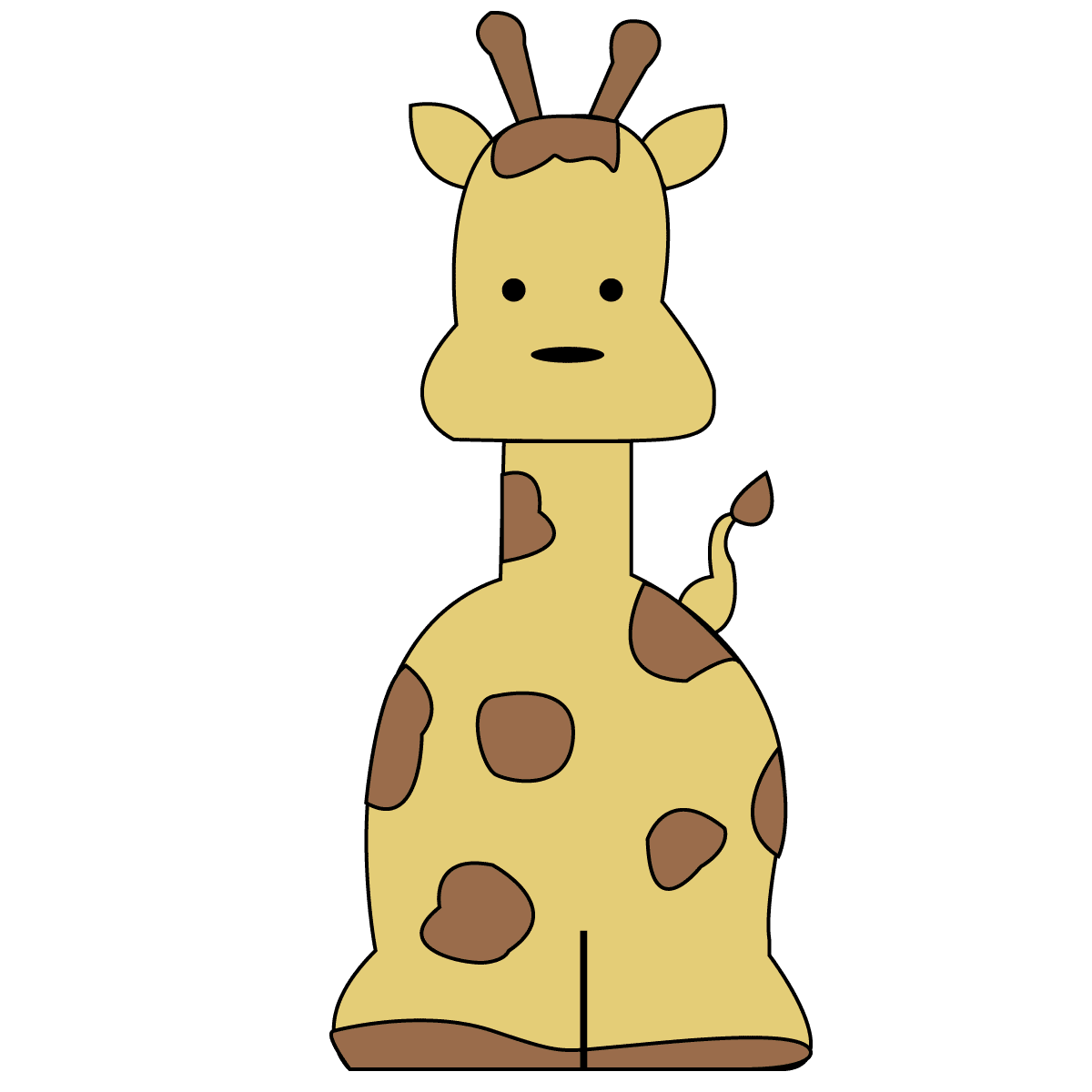 Giraffe clipart imag background