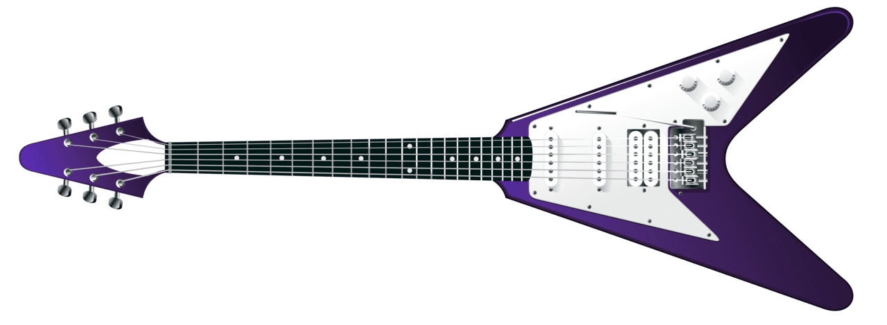 Electric guitar image for clipart