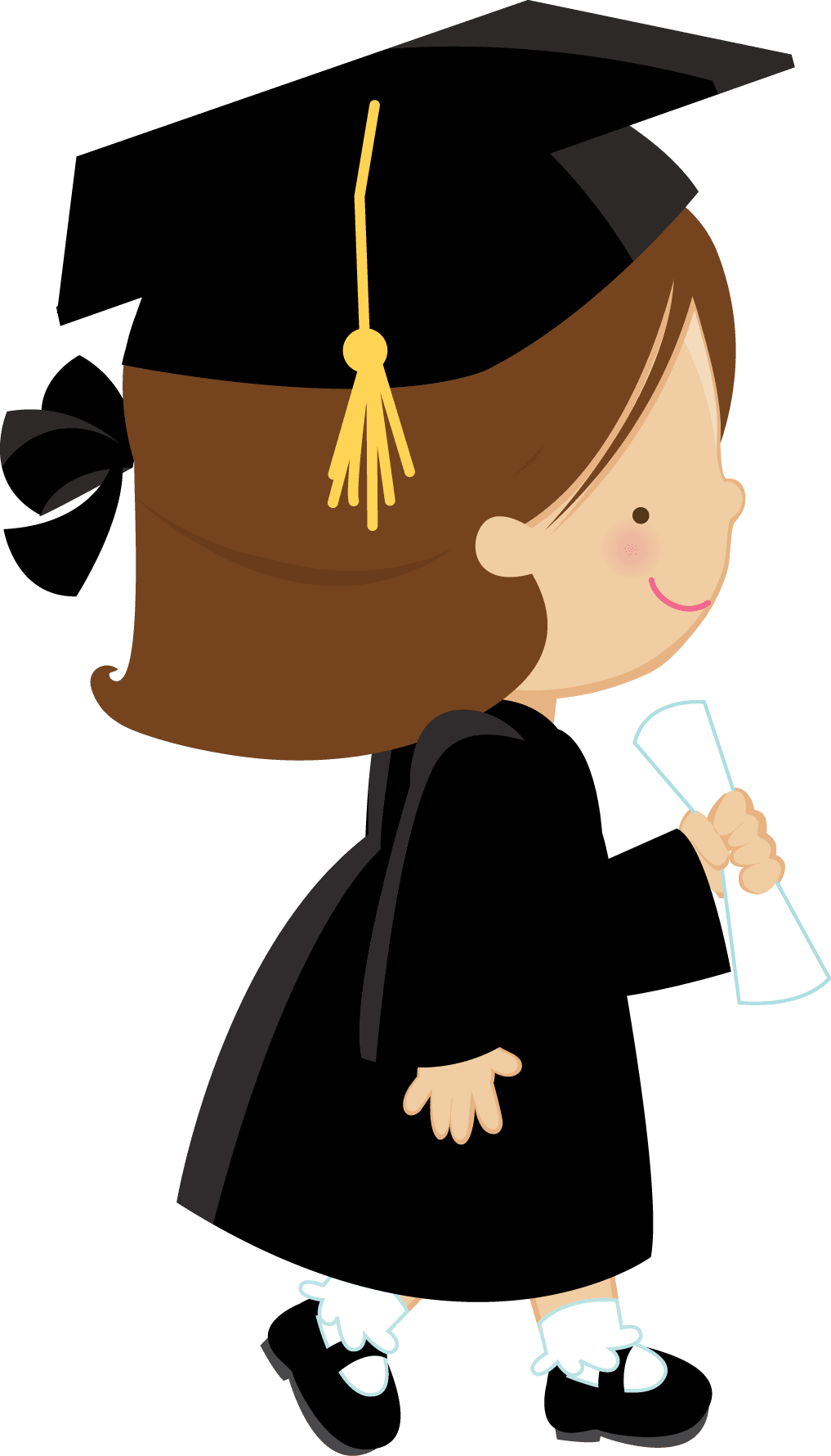 Graduation pin page clipart free