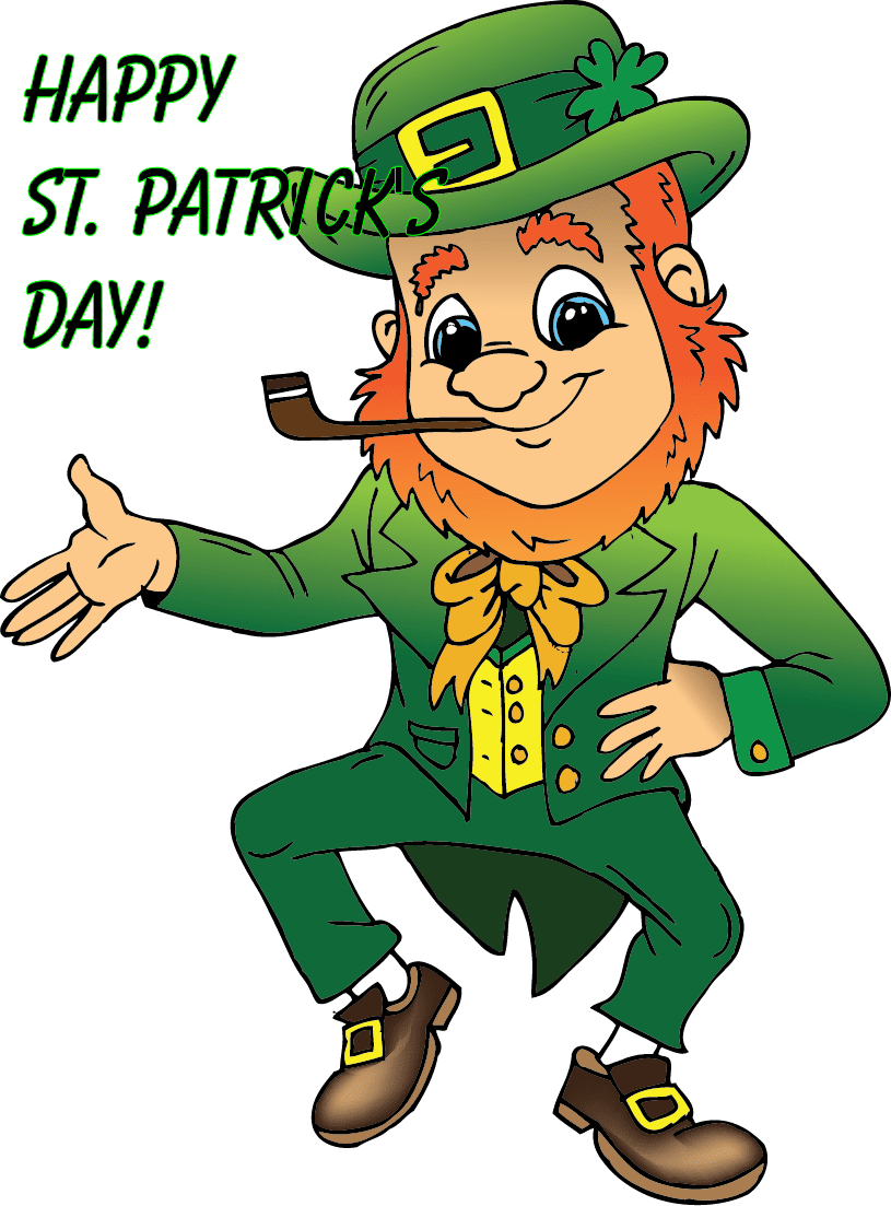 Leprechaun pin page clipart transparent