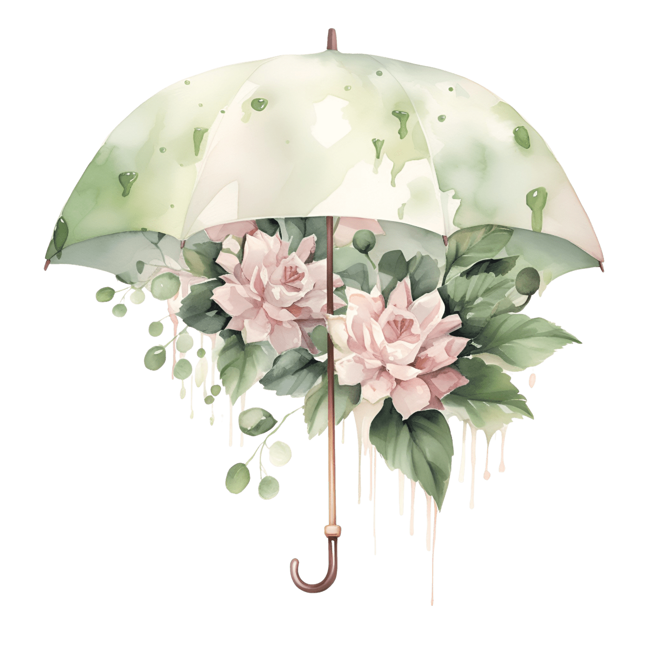 Umbrella page clipart free 2