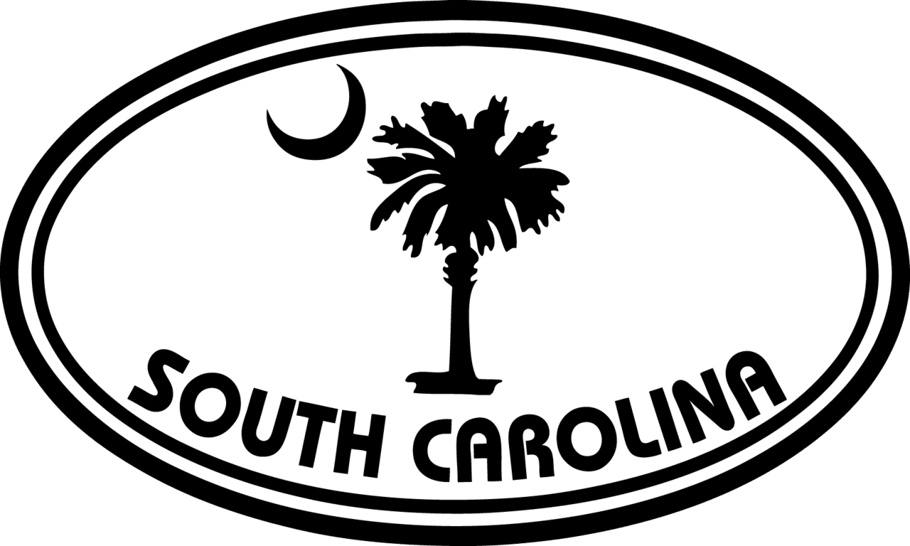 Palm tree south carolina palmetto clipart background