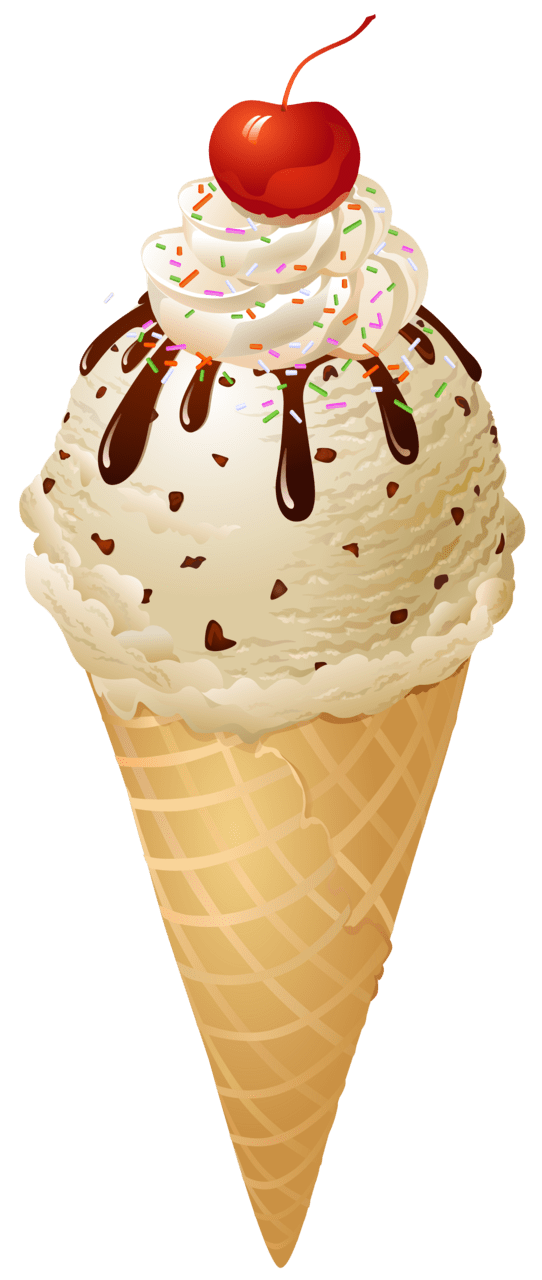 Ice cream cone picture clipart