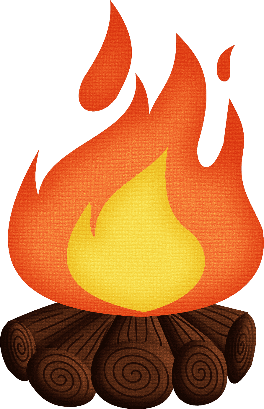 Flame pin page clipart transparent 2