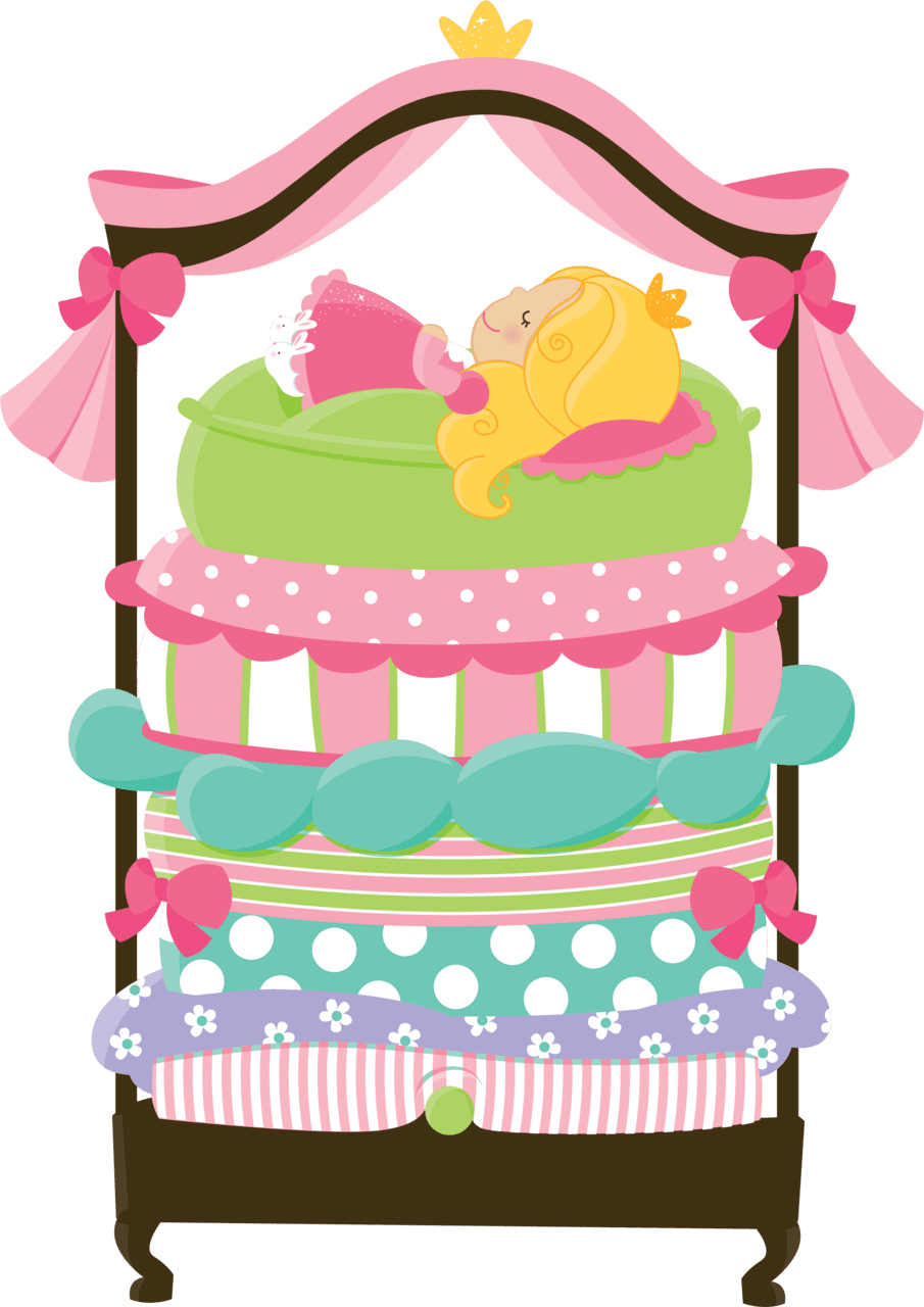 Barbie princess and the pea clipart photo