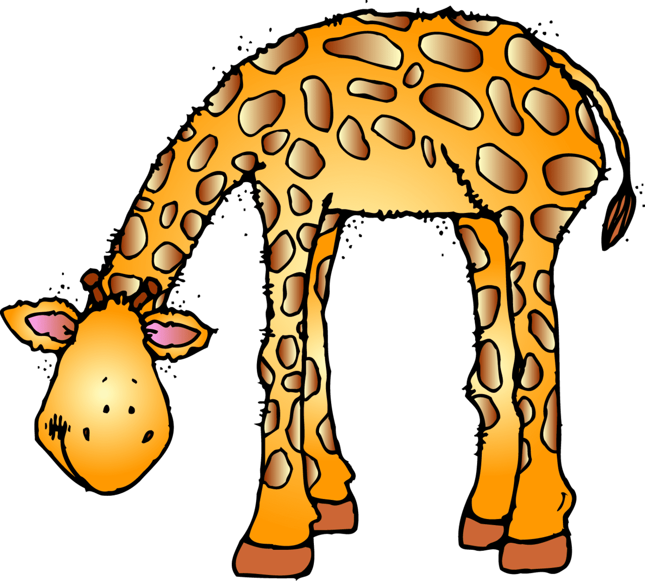 Giraffe first grade dual animal clipart elephant photo