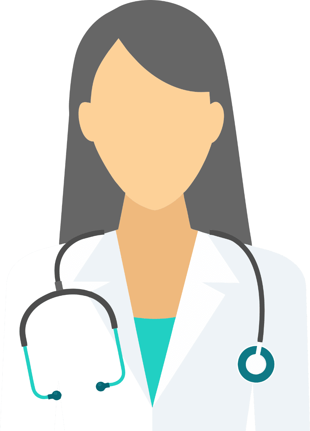 Doctor pin page clipart image