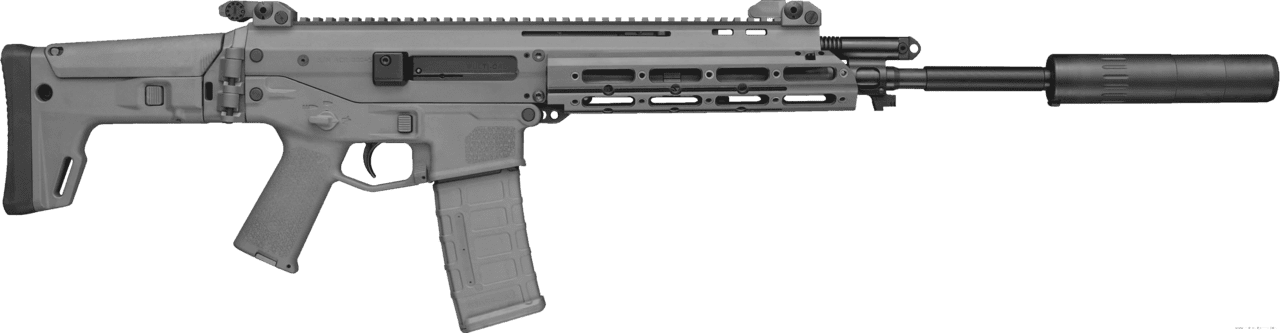 Gun metal assault rifle clipart transparent