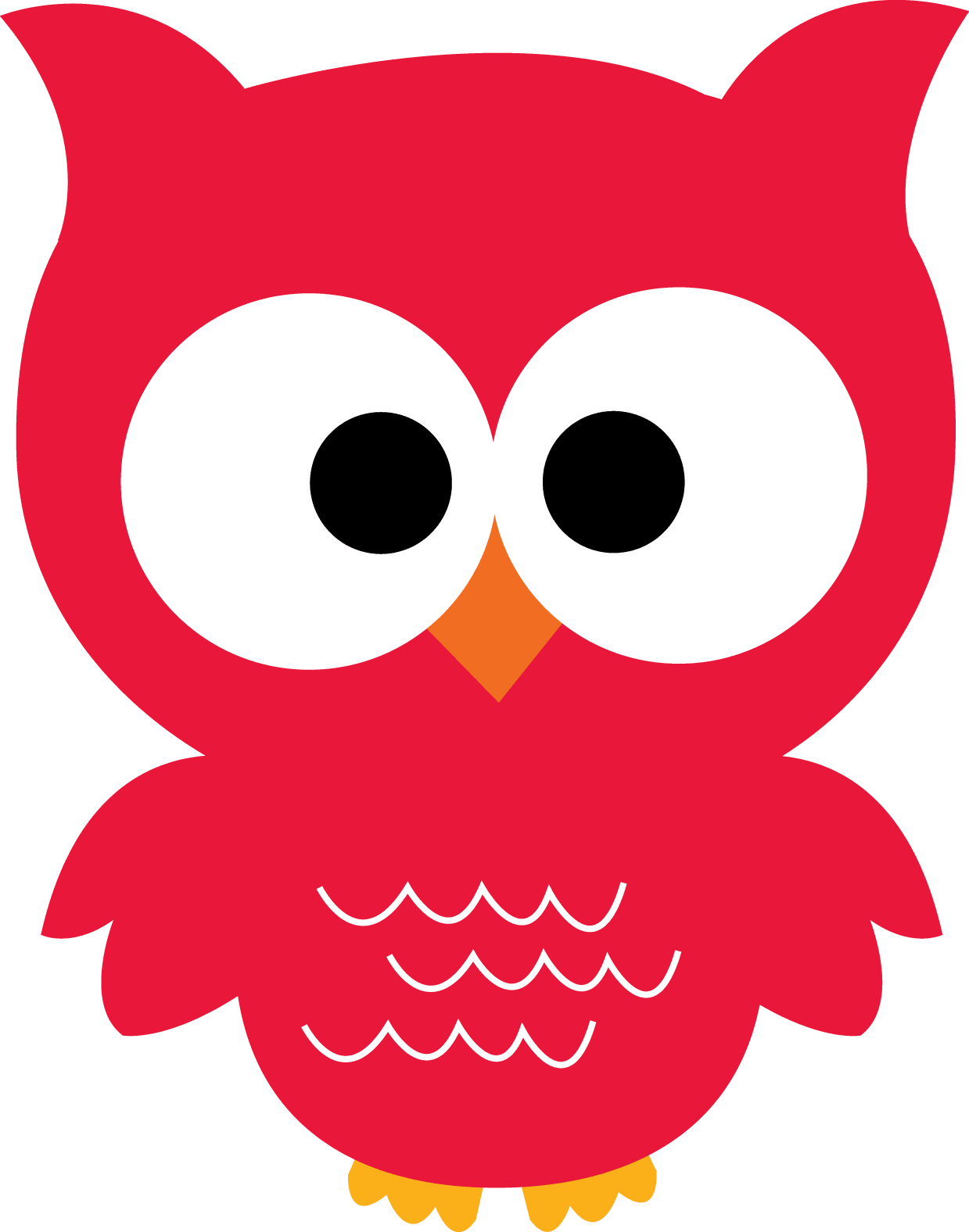 Owl pin page clipart free