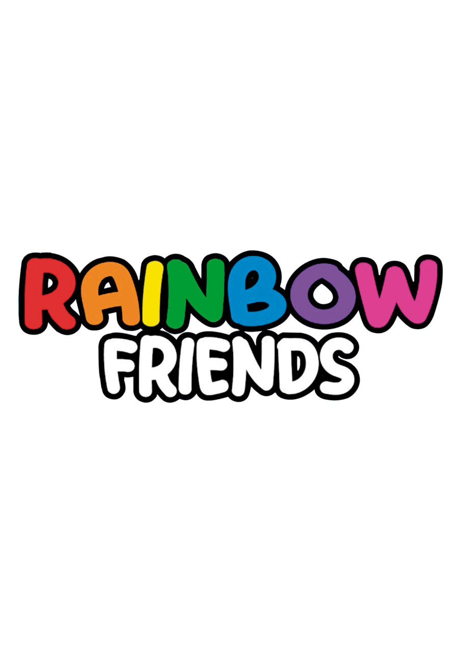 Logo de rainbow friends clipart