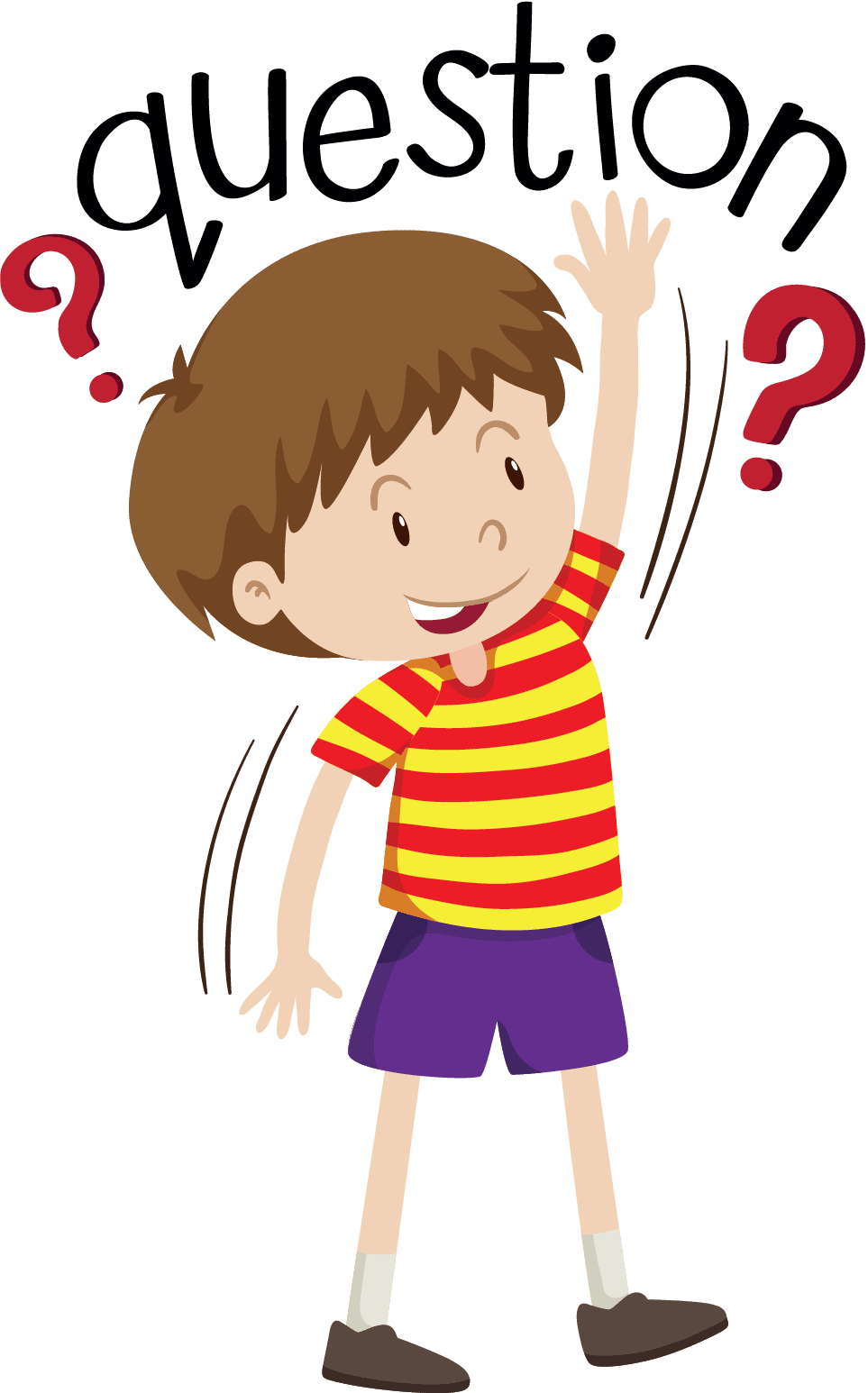 Question mark underlying benefits of asking questions clipart transparent