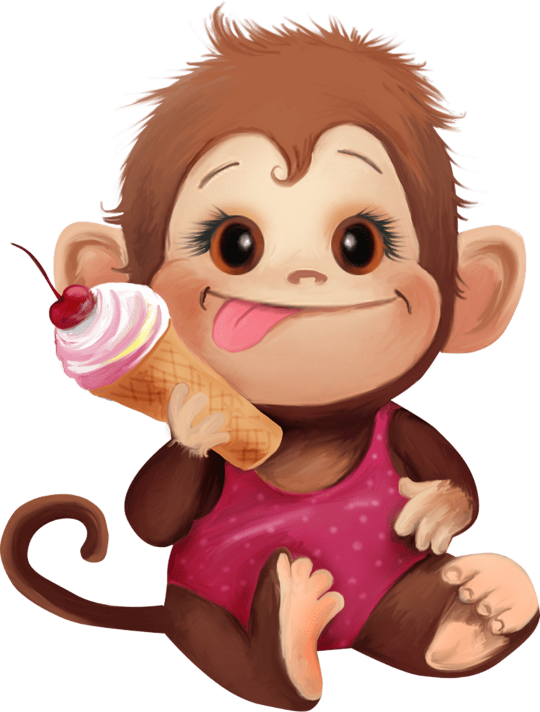 Monkey clipart picture 2