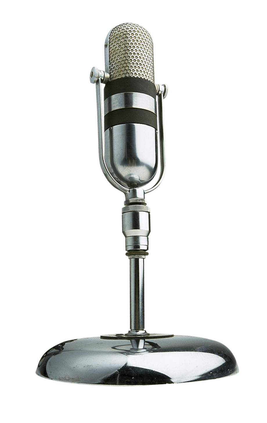 Old microphone clipart picture