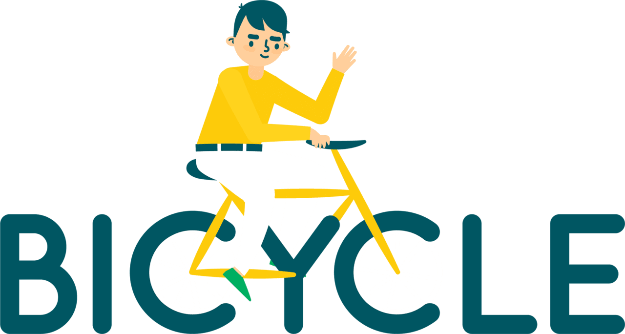 Bike world bicycle day clipart vector