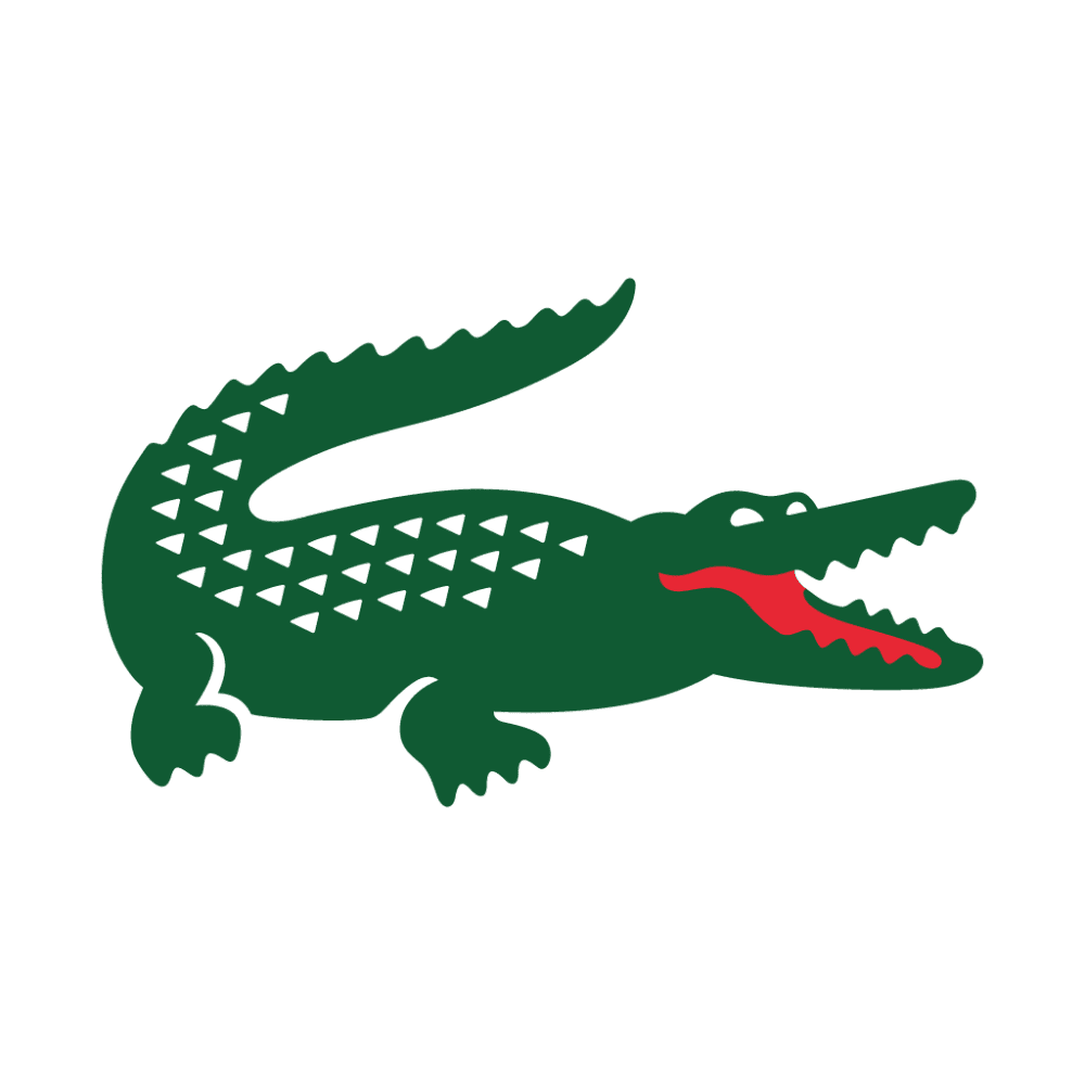 Alligator lacoste crocodiles vector logo cdr brandlogosnet clipart