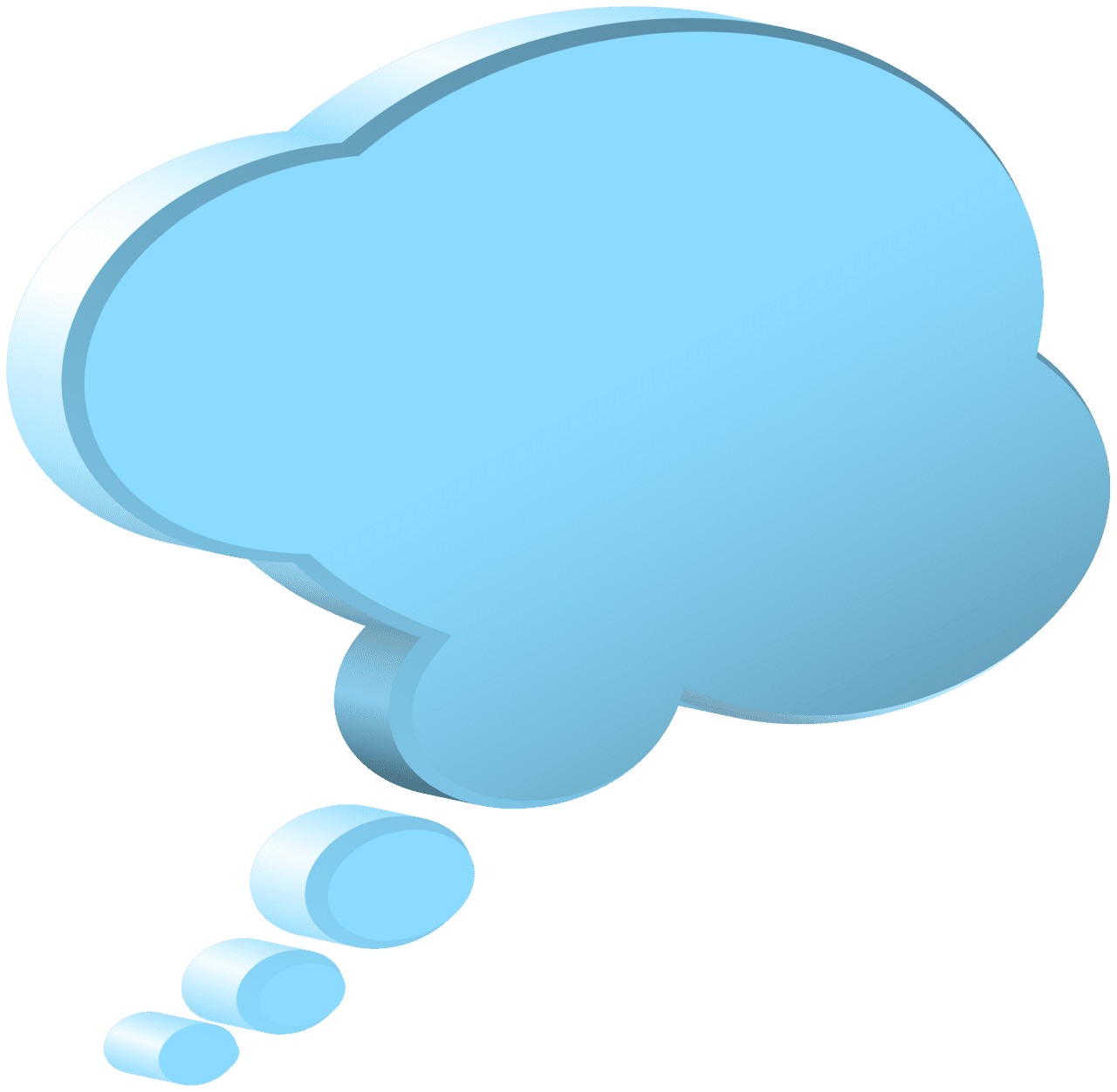 Cloud bubble speech image clipart