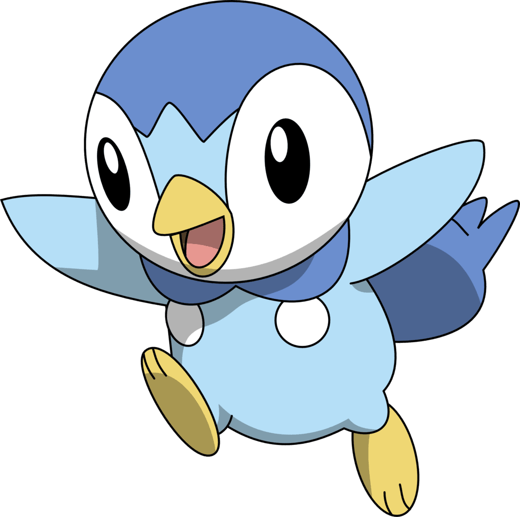 Penguin piplup pokemon cute clipart clip art