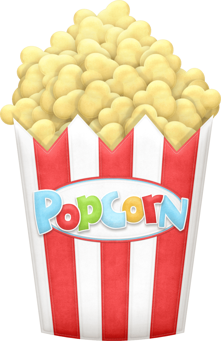 Popcorn big top clipart transparent