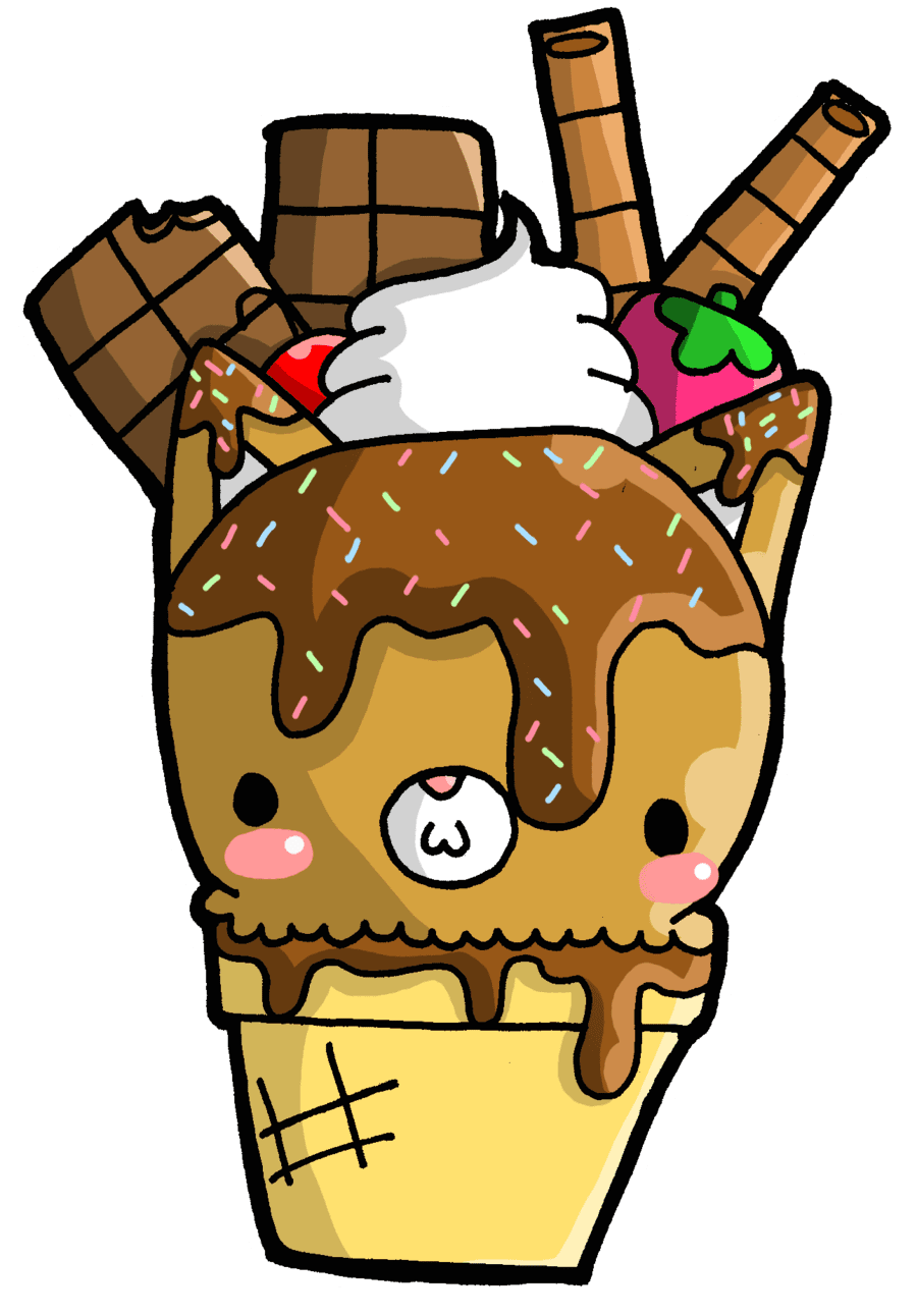 Foxy fudge ice cream by crystal moore deviantart clipart clip art