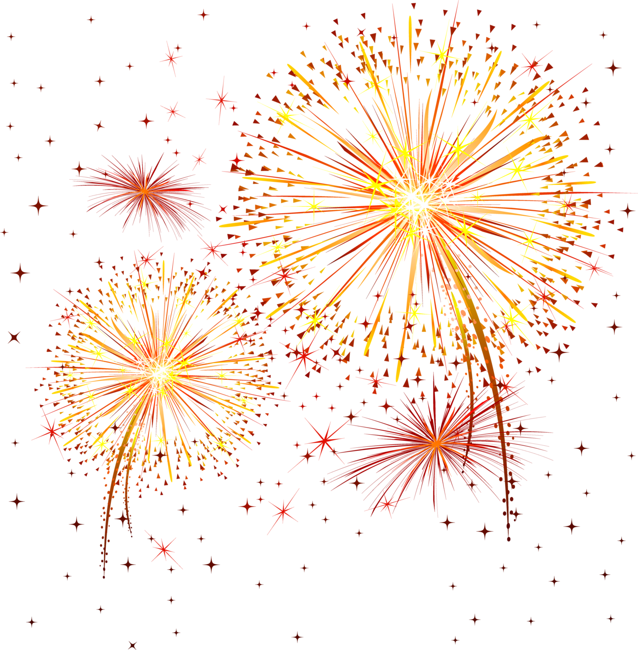 Fireworks pin page clipart picture 2