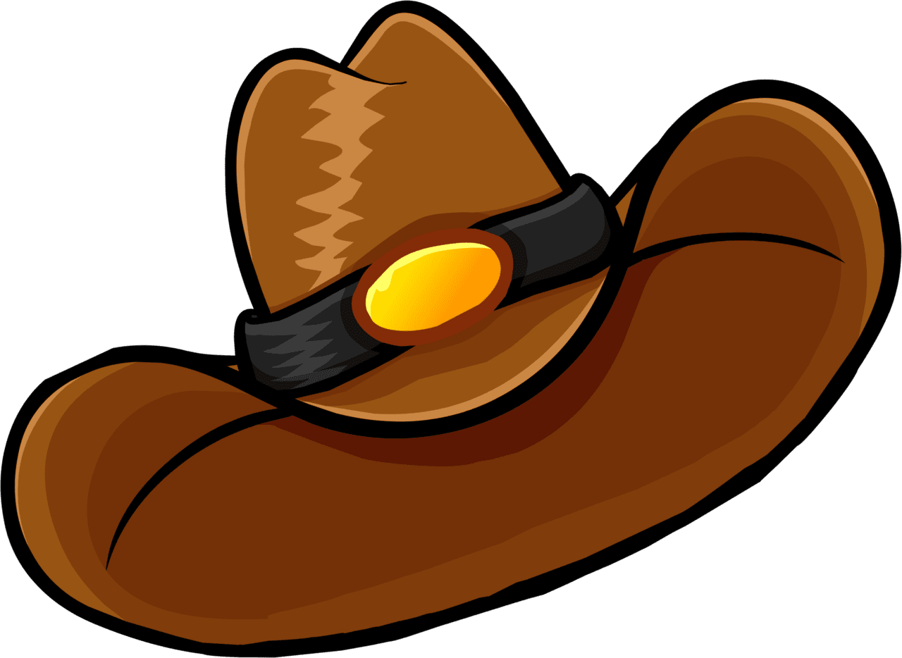 Cowboy hat clipart free