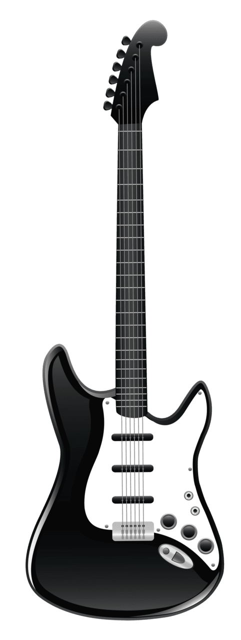 Guitar pin page clipart free