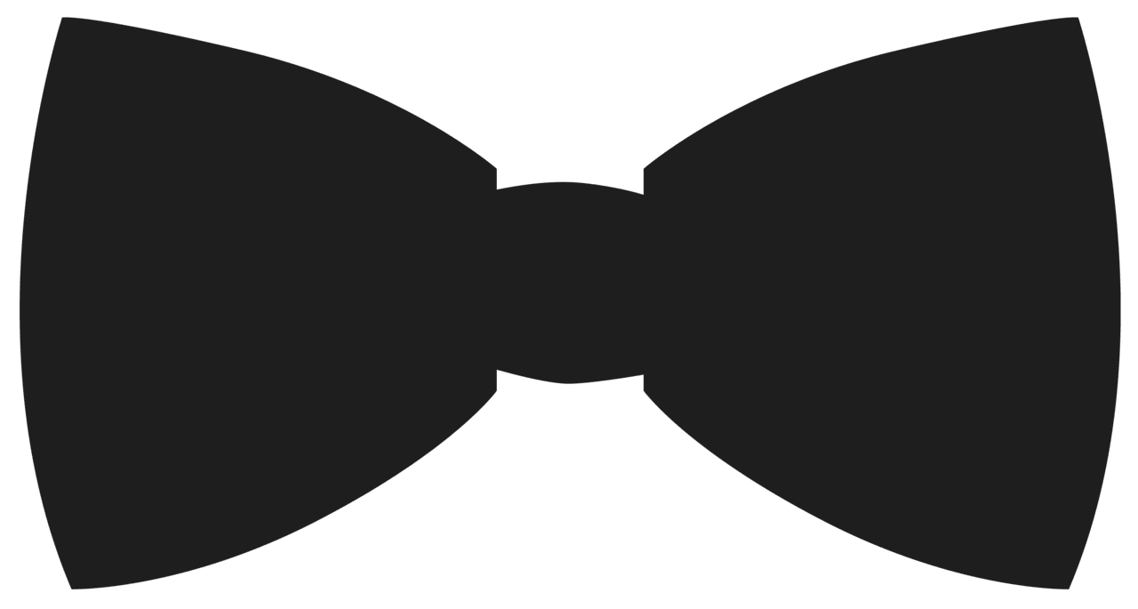 Movember bow tie clipart image