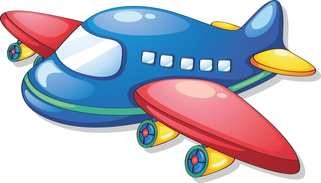 Plane desenho de avi clipart vector