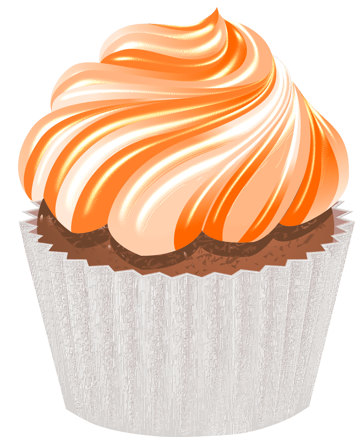 Cupcake pin page clipart logo 3