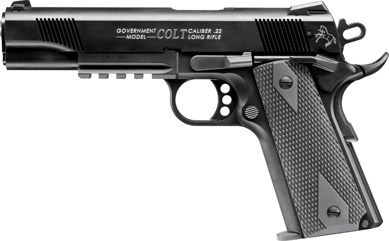 Gun colt government model clipart picture