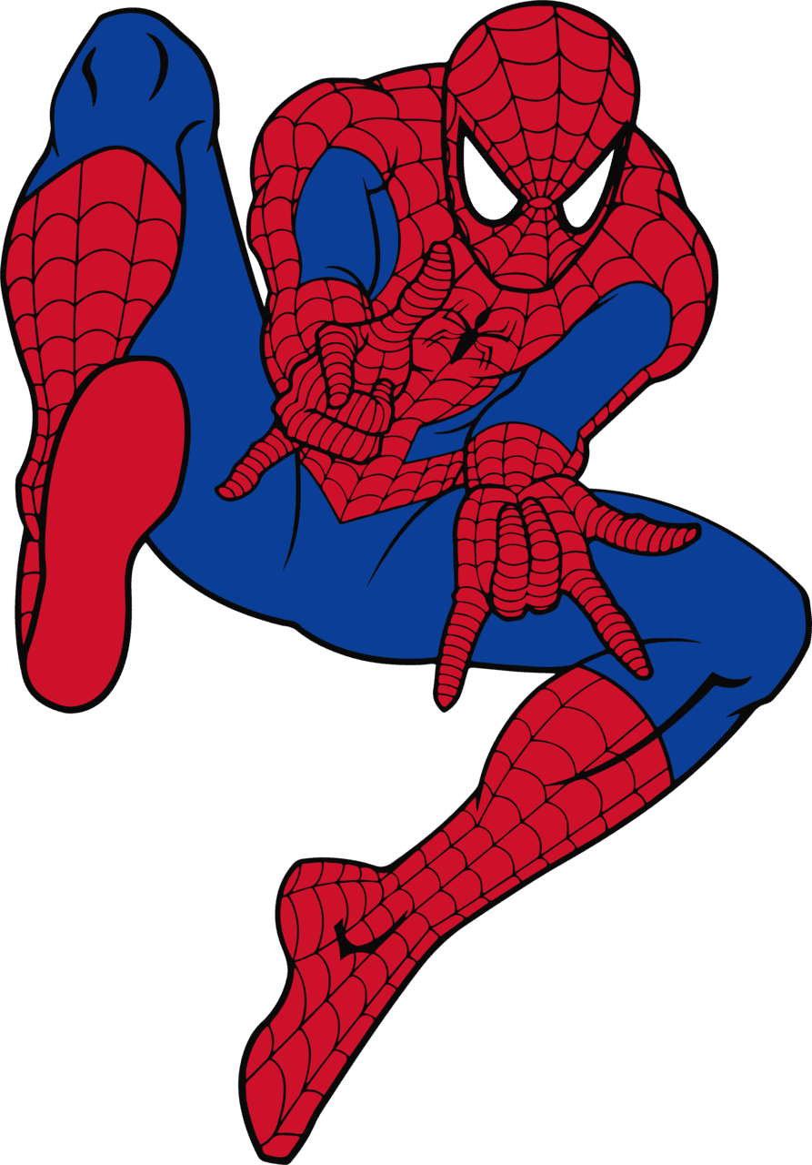 Spider pin page clipart vector 2