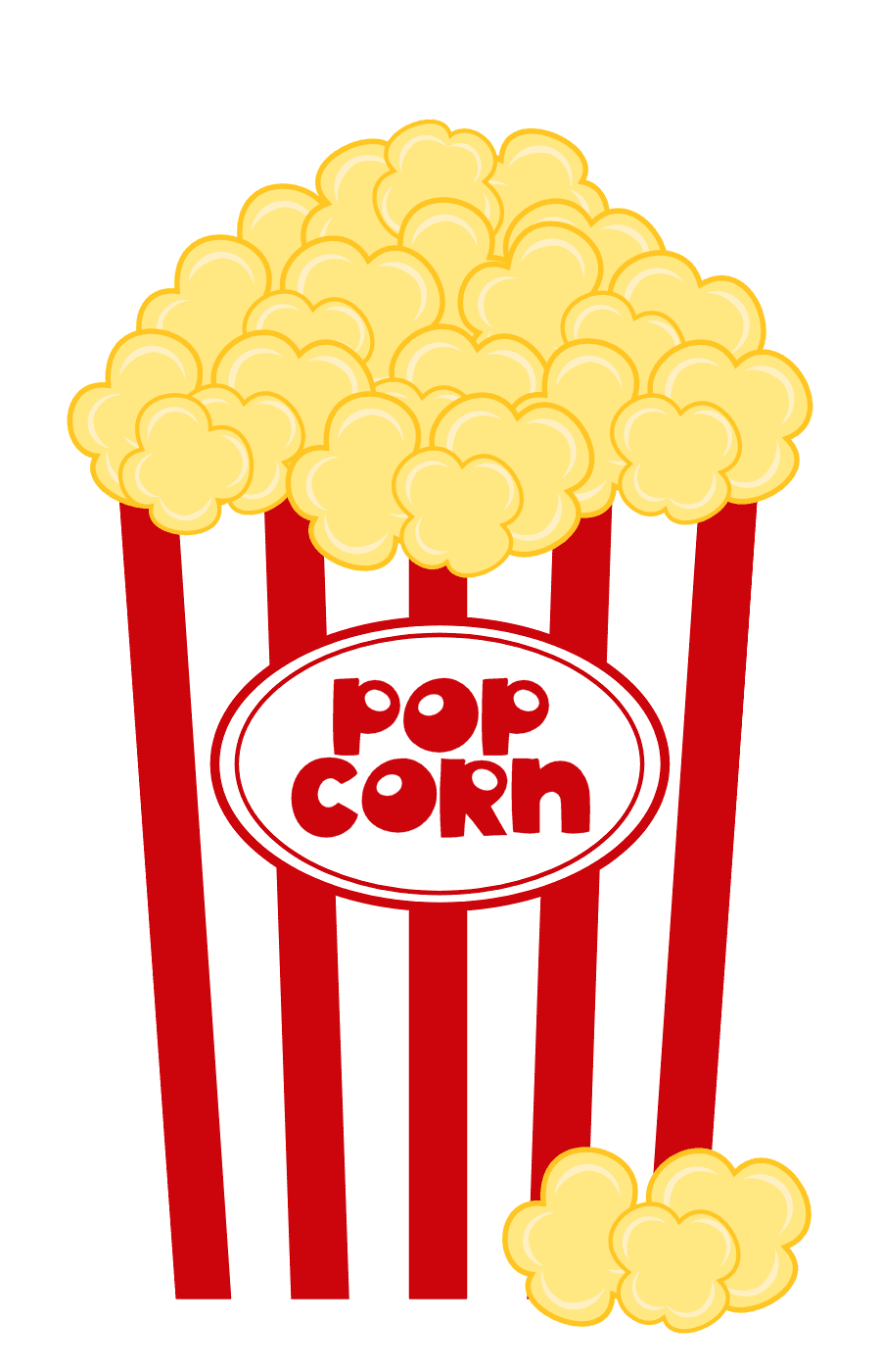 Popcorn minus say hello karneler eli fikirleri ajandalar clipart picture