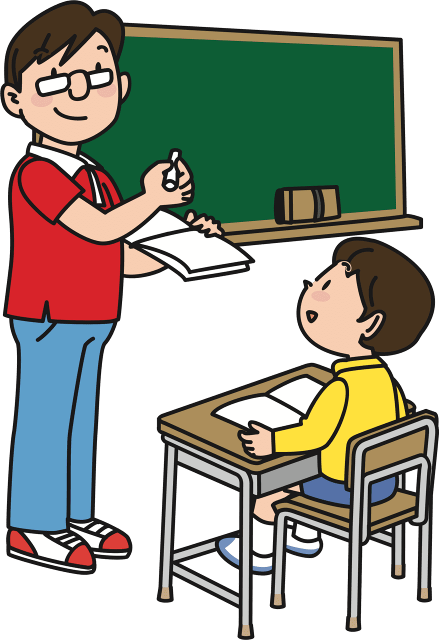 Male teacher clipart transparent