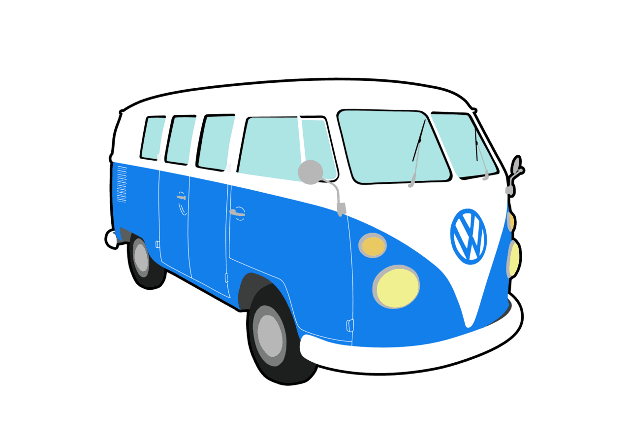 Bus clker vector clipart line xzzus