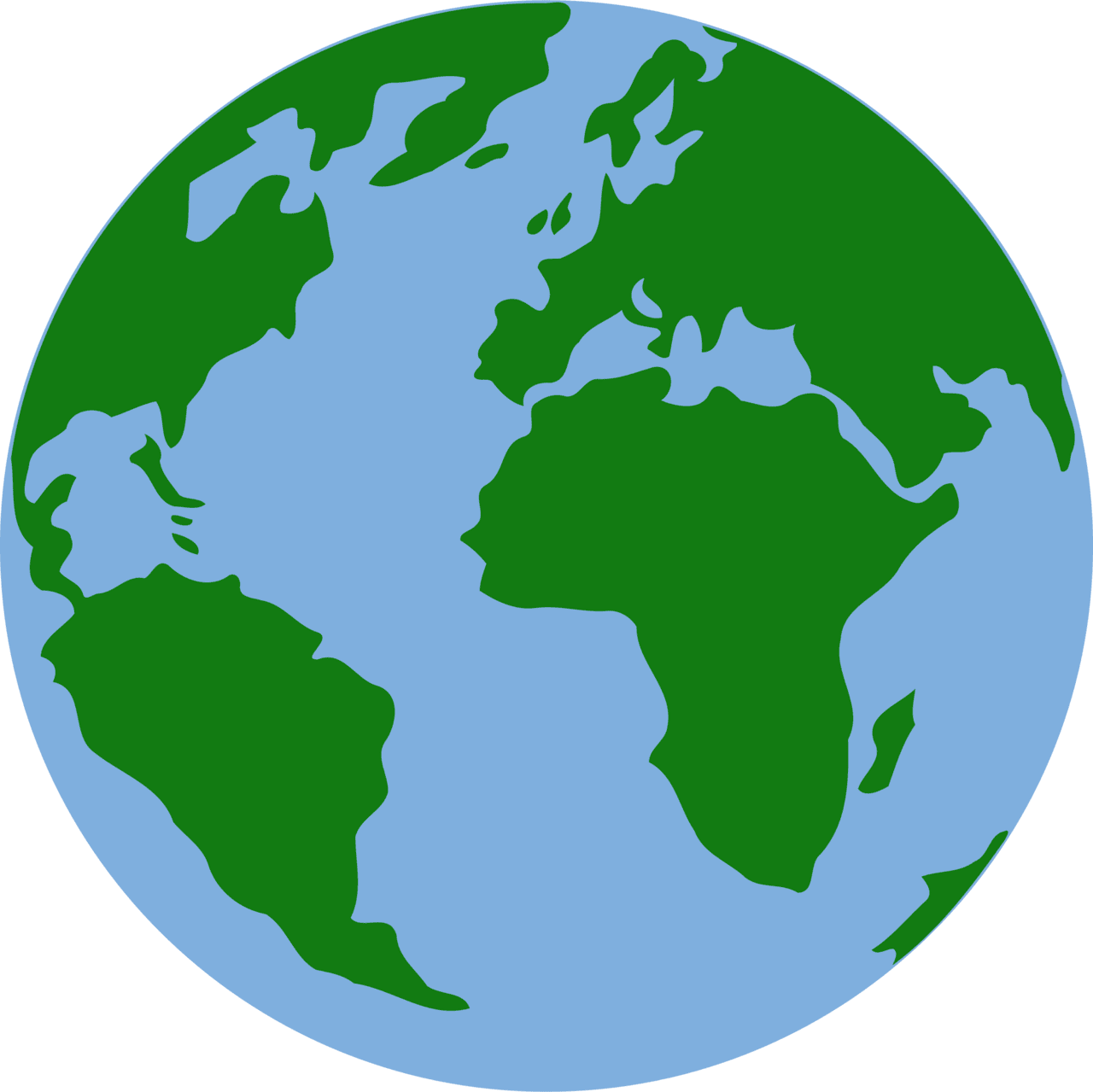 Low detail globe clipart photo