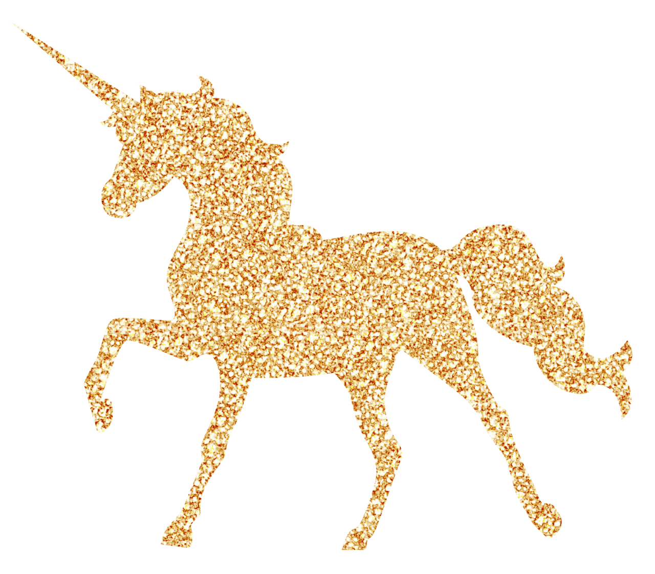 Unicorn page clipart vector