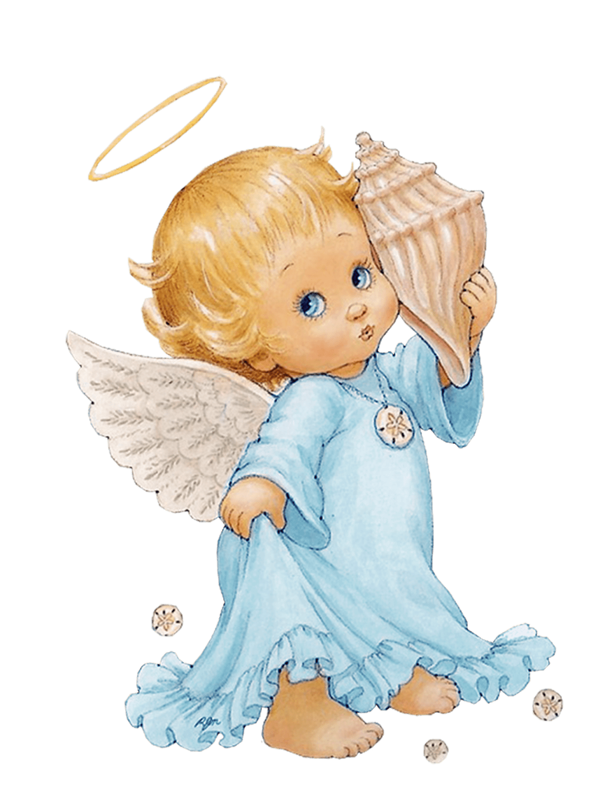 Angel pin page clipart free 3