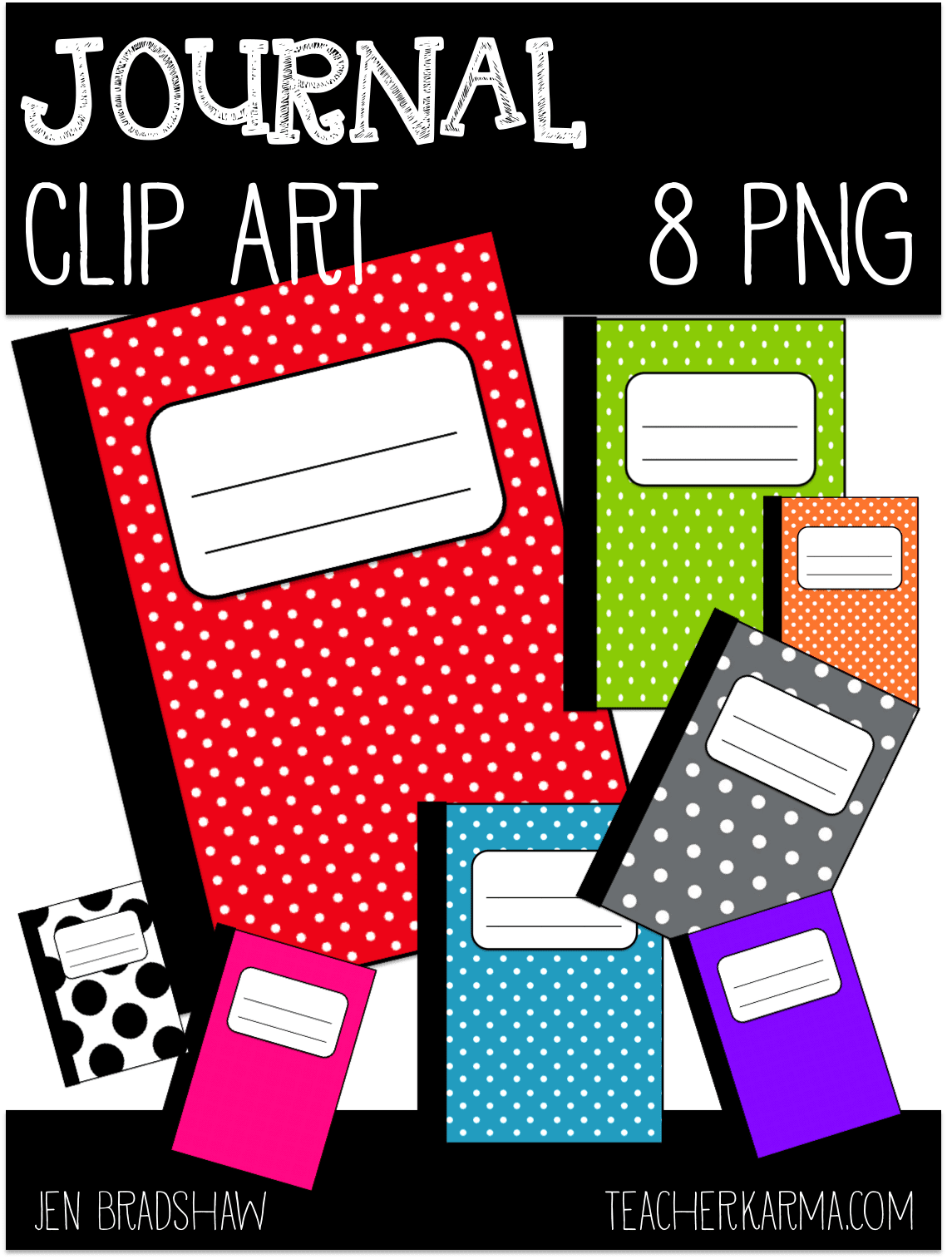 Calendar journal notebook clipart vector