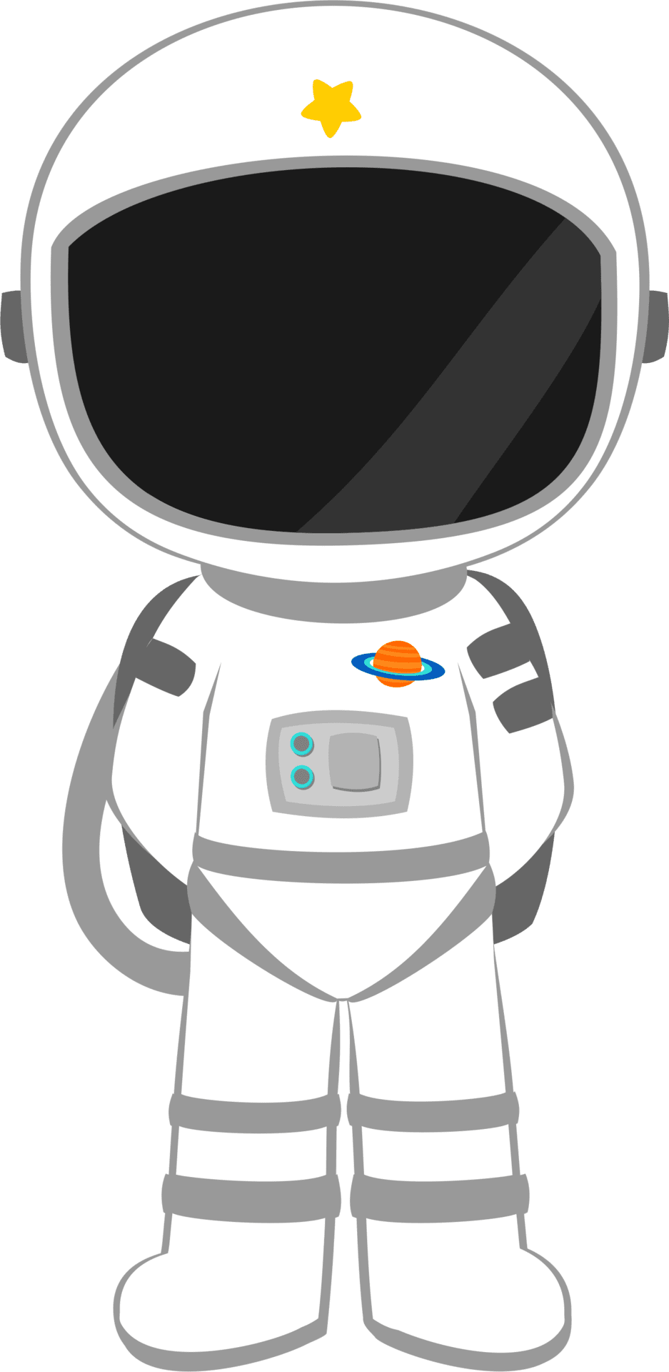 Astronaut view all images folder clipart