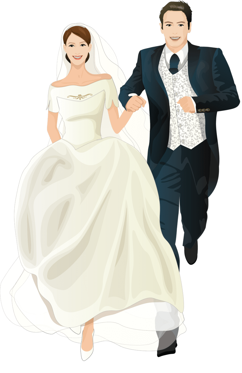 Wedding pin page clipart vector 2