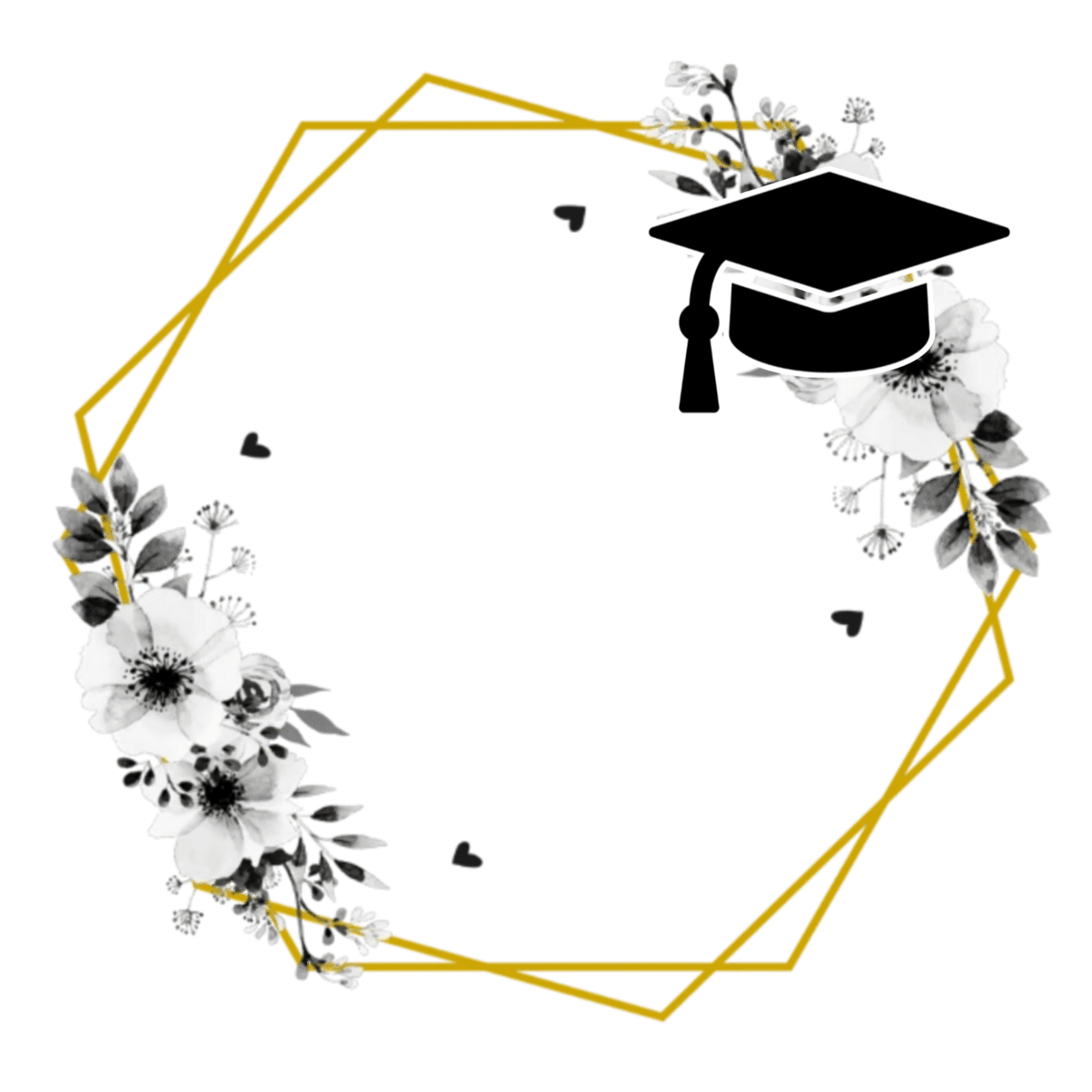 Graduation cap pin by doja doo toon djaa stickers frame diy clipart vector