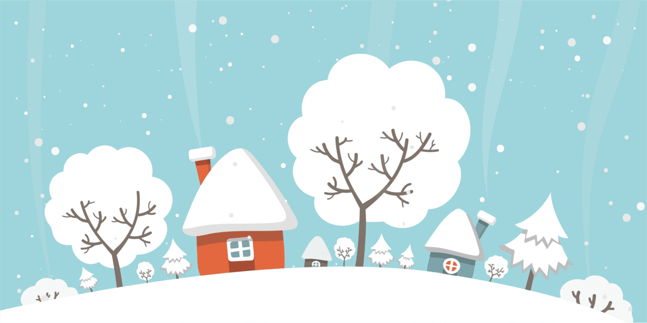 Winter wonderland clipart clip art