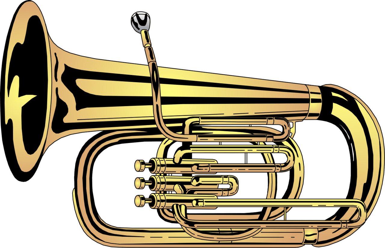 Music artfavor tuba scalable clipart panda images